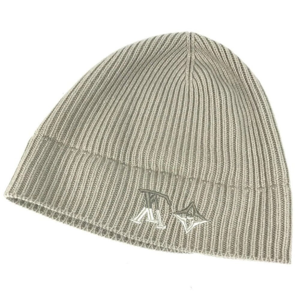 LOUIS VUITTON M77196 Beanie-LV Dual knit cap Knit hat Cashmere Gurege gray - Picture 4 of 10